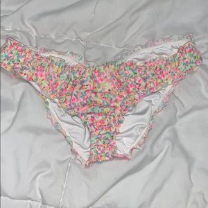 Victoria Scret- Pink- swim suit bottoms.